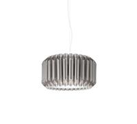 Sospensione Moderna Louise Polilux ® Argento E Metallo Cromo 1 Luce E27