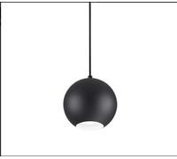 Sospensione Moderna Mr Jack Metallo Nero 1 Luce 7W 3000K Luce Calda Small