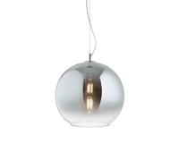 Sospensione Moderna Nemo Metallo Cromo Sfumato 1 Luce E27 D30Cm