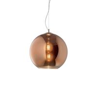Sospensione Moderna Nemo Metallo Rame 1 Luce E27 D30Cm