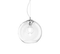 Sospensione Moderna Nemo Metallo Trasparente 1 Luce E27 D30Cm