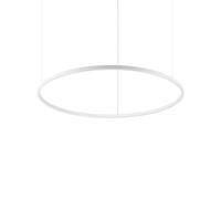 Sospensione Moderna Oracle Alluminio-Plastiche Bianco Led 55W 4000K D90Cm