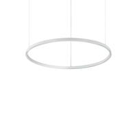 Sospensione Moderna Oracle Alluminio-Plastiche Bianco Led38W 4000K D70Cm
