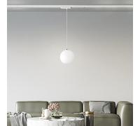 Sospensione Moderna Per Sistema In Binario Bianco Led Grande
