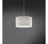 Sospensione Moderna Pois Polilux ® Bianco Materie Plastiche 1 Luce E27 D40Cm