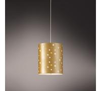 Sospensione Moderna Pois Polilux ® New Gold 1 Luce E27 D27Cm