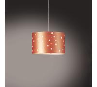 Sospensione Moderna Pois Polilux ® Rame 1 Luce E27 D40Cm