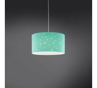 Sospensione Moderna Pois Polilux ® Verde Pastello 1 Luce E27 D40Cm