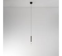 Sospensione Moderna Poule Metallo Vetro Fumè Led 8W Dimmetabile Ip20