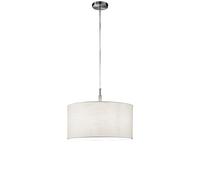 Sospensione Moderna Round Hotel Metallo Cromo 1 Luce E27 Ip20 D50