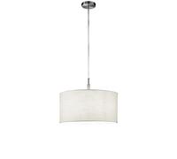 Sospensione Moderna Round Hotel Metallo Cromo 1 Luce E27 Ip20 D50