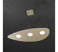 Sospensione Moderna Shape Metallo Sabbia 3 Luci Gx53 [EEK: A++]