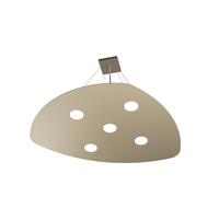 Sospensione Moderna Shape Metallo Sabbia 5 Luci Gx53