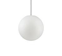 Sospensione Moderna Sole Alluminio Bianco 1 Luce E27 D40Cm