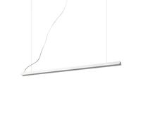 Sospensione Moderna V-Line Metallo Bianco Led 20W 3000K Luce Calda