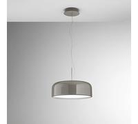 Sospensione Moderna Velia Metallo Grigio Led 40W Dimmerabile Ip20
