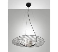 FABAS LUCE Homa lampada a sospensione E27 1 x 40 W Ø70 cm, 3670-45-101, Homa [Lampade per Interni > Lampade a Sospensione]
