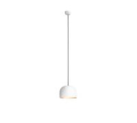 Sospensione Nordica Yelmo Metallo Bianco Oro 1 Luce E27 Ip20 [EEK: A++]
