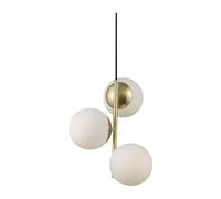Nordlux Lilly Lampada a sospensione, ottone/vetro opale , Vendita di giacenze, Merce nuova, Imballaggio originale