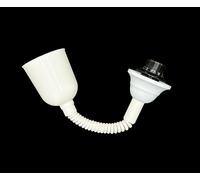 Sospensione Pendel Saliscendi Regolabile Bianco Lampadario a Spirale E27