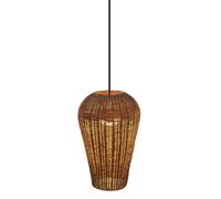 Sospensione Pendelleuchte Boho Ø 31 CM Cestino Schermo Natura Moderno E27 Camera