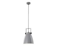 Sospensione Pendelleuchte Industriale Grigio E27 Regolabile Ø 21cm Cucina Pranzo