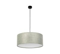 Sospensione Pendelleuchte Paralume IN Tessuto Rotondo Ø 50 CM Blendarm E27