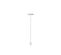 SOSPENSIONE PER BINARIO MAGNETICO OVALE BIANCO D.5CM LED 3000K 312LM 4W