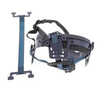 Sospensione per Casco di Ricambio a 8 Punti Manopola | Assorbimento del Sudore, Facile da Pulire, Resistente All'usura, per Cantieri e Strade, ABS e Nylon