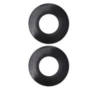 Sospensione Pneumatica 2X Per Cuscinetto Anteriore Boccola Auto Rondella Ammortizzatore Anello Tampone In Gomma Durevole Riduzione Rumore Per VW Per Golf Ammortizzatori(Bk)