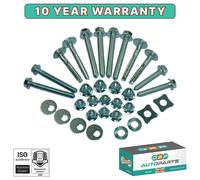 Sospensione Posteriore Inferiore Superiore Dado Bullone Kit VW Touran Golf Jetta