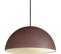Sospensione Rustica-Country Folk Metallo Coffee 1 Luce E27 D40Cm