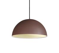 Sospensione Rustica-Country Folk Metallo Corten Ruggine 1 Luce E27 D50Cm
