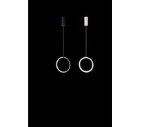 SOSPENSIONE SINGOLA PINTA ORO LED 3000k 780lm 12w DIMMERABILE SENZA VETRO