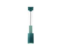 Sospensione Vintage Metra Ceramica Turchese E Verde Petrolio 1 Luce E27