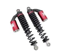 Sospensioni Pneumatiche 1 Coppia Ammortizzatori Posteriori A Molla 210/290 Mm Con Airbag Decorativo E Smorzamento Posteriore Per Parti Modificate Citycoco Ammortizzatori(Red 290mm)