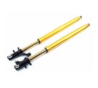 sospensioni pneumatiche Adatto per Honda MSX125 M3 M5 665 mm 715 mm forcella anteriore doppia regolabile ammortizzatore idraulico anteriore Ammortizzatore Motociclette(665mm Gold)