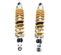 sospensioni pneumatiche Adatto per Yamaha Adatto per Honda Una coppia 305mm 320mm 330mm 340mm 345mm 350mm 360mm Ammortizzatore Sospensione posteriore Ammortizzatore Motociclette(320mm yellow)