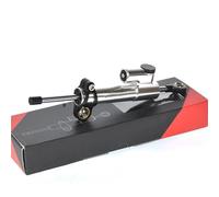 sospensioni pneumatiche Adatto per Yamaha R6S 2018-2021 Kit di montaggio per staffa di stabilizzazione dello sterzo, smorzamento regolabile universale Ammortizzatore Motociclette(Sliver Black)