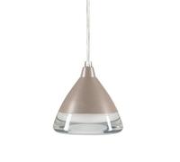 Sospesione Contemporanea Graal Alluminio Tortora 1 Luce Led 20W 3000K