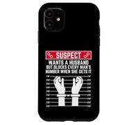 sospettato vuole un marito ma blocca il numero di ogni uomo donna Custodia per iPhone 11