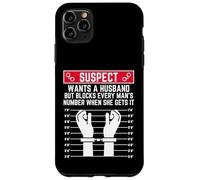 sospettato vuole un marito ma blocca il numero di ogni uomo donna Custodia per iPhone 11 Pro Max