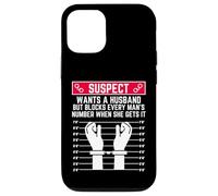 sospettato vuole un marito ma blocca il numero di ogni uomo donna Custodia per iPhone 12/12 Pro