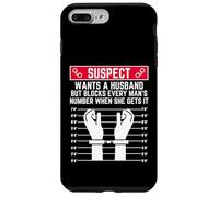 sospettato vuole un marito ma blocca il numero di ogni uomo donna Custodia per iPhone 7 Plus/8 Plus