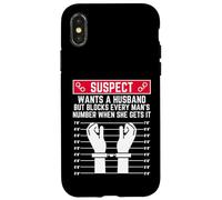 sospettato vuole un marito ma blocca il numero di ogni uomo donna Custodia per iPhone X/XS