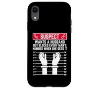sospettato vuole un marito ma blocca il numero di ogni uomo donna Custodia per iPhone XR