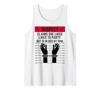 Sospetti vongole Che Le Piace Fare Festa, ma è a Letto Entro Le 21:00 Canotta