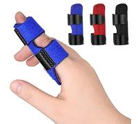 SOSPIRO 3 Pezzi Stecche per le Dita, Regolabile, a grilletto, Raddrizzatore per Tutte le Dita 3 Colori Diversi