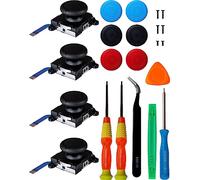 SOSS GAMING Kit di ricambio per joystick per tutti i controller Nintendo Switch e Switch Lite, per riparare e riparare il tuo joystick analogico con tutti gli strumenti necessari inclusi