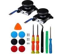 SOSS GAMING Kit di ricambio per joystick per tutti i controller Nintendo Switch e Switch Lite, per riparare e riparare il tuo joystick analogico con tutti gli strumenti necessari inclusi